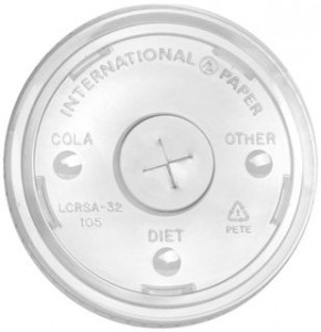 The soda/coffee cup lid I mentioned, in case you were wondering